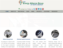 Tablet Screenshot of energyalliancegroup.org